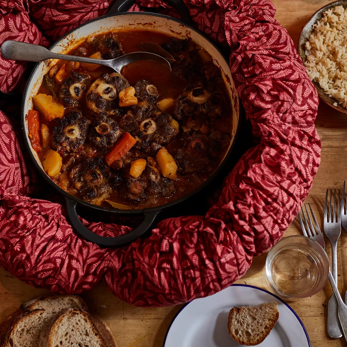 Image of oxtail casserole in a Wonderbag