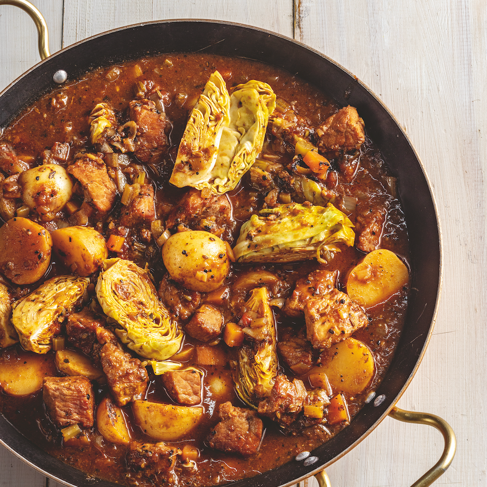 Pork & Cabbage Stew by Zola